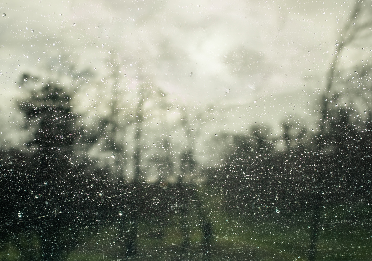 Drops On Glass